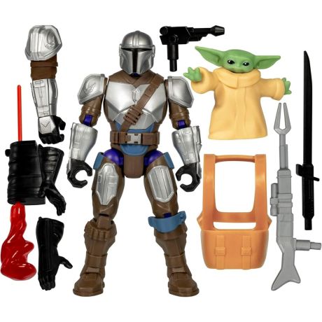 HASBRO Star Wars Mix Mashers The Mandalorian & Grogu Deluxe figure 12cm
