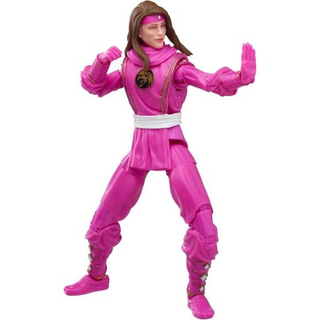 HASBRO Power Rangers Lightning Collection Mighty Morphin Ninja Pink Ranger figure 15cm