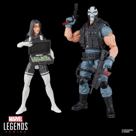 HASBRO Marvel Legends Series Super Villains Madame Masque & Crossbones pack 2 figures 15cm