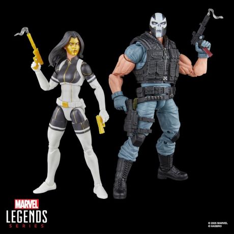 HASBRO Marvel Legends Series Super Villains Madame Masque & Crossbones pack 2 figures 15cm