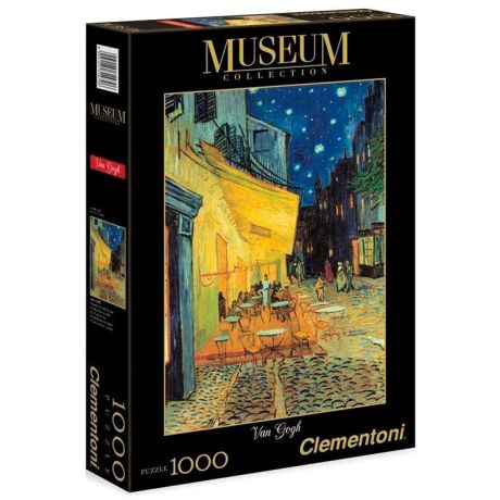 CLEMENTONI Museum Collection Van Gogh Cafe Terrace at Night puzzle 1000pcs