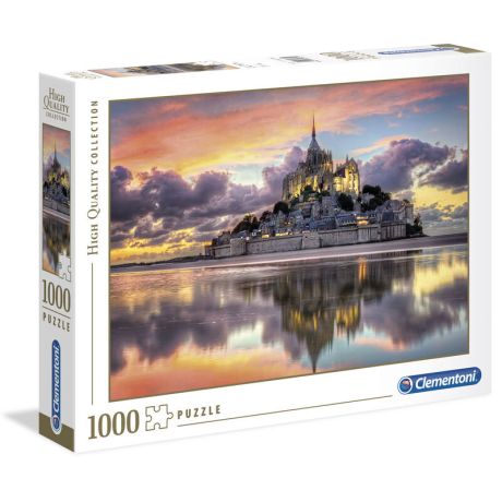 CLEMENTONI Le Magnifique Mont Saint-Michel puzzle 1000pcs
