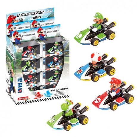 CARRERA Pull Speed Mario Kart 8 assorted car