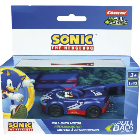 CARRERA Sonic the Hedgehog pull speed assorted car
