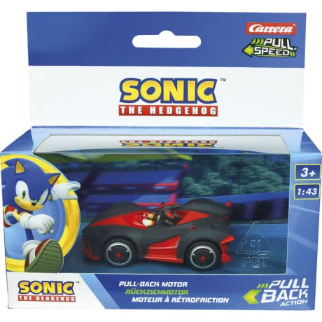 CARRERA Sonic the Hedgehog pull speed assorted car