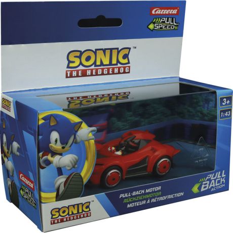 CARRERA Sonic the Hedgehog pull speed assorted car