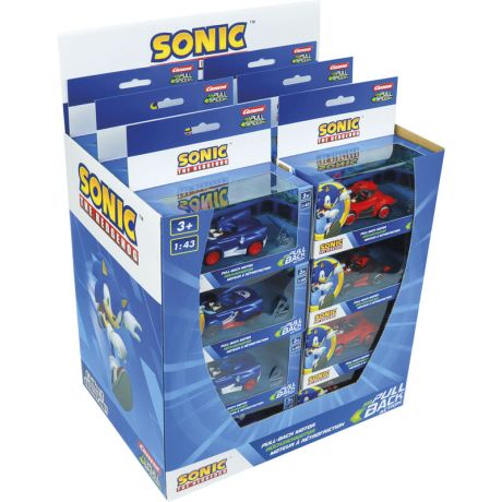 CARRERA Sonic the Hedgehog pull speed assorted car