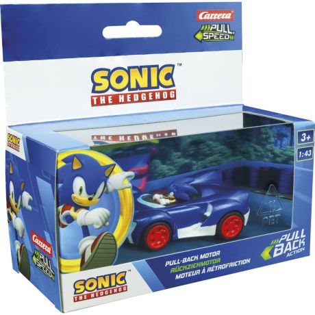 CARRERA Sonic the Hedgehog pull speed assorted car