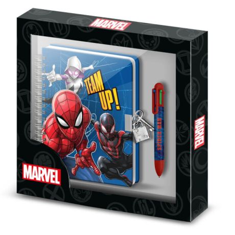 KARACTERMANIA Marvel Spiderman Diary + pen