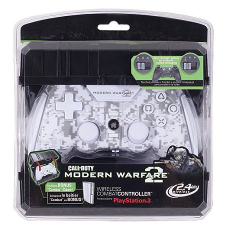 MAD CATZ PS3 Wireless Pad White COD MW 2