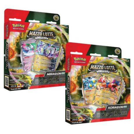 Pokemon ITA Mazzo Lotte Deluxe Miraidon EX / Koraidon EX