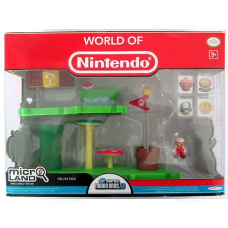 Micro Figure Nintendo Playset Fire Mario