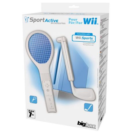BB Racchetta Tennis + Mazza Golf Wii