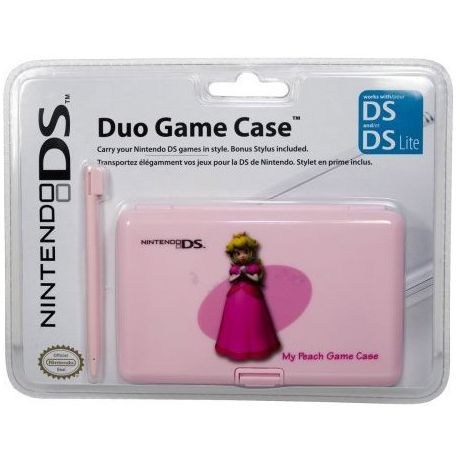 DS Custodia Duo Game + Stylus Peach