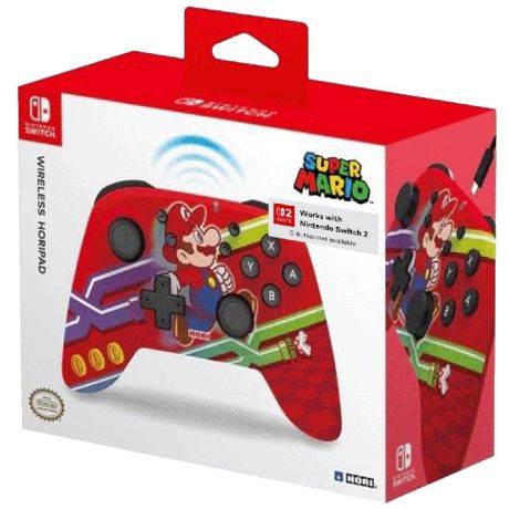 HORI SWITCH Controller Wireless Horipad Super Mario