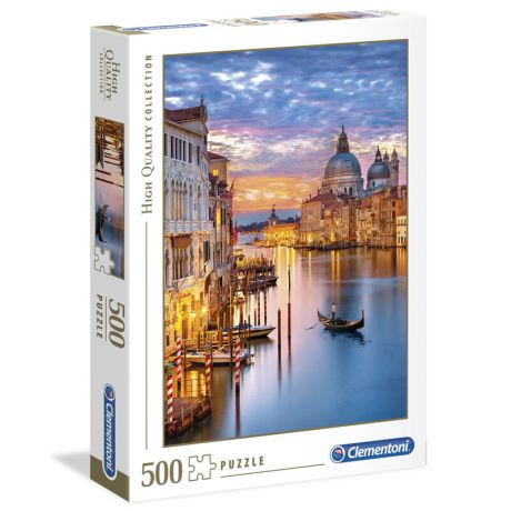 CLEMENTONI Lighting Venice puzzle 500pcs