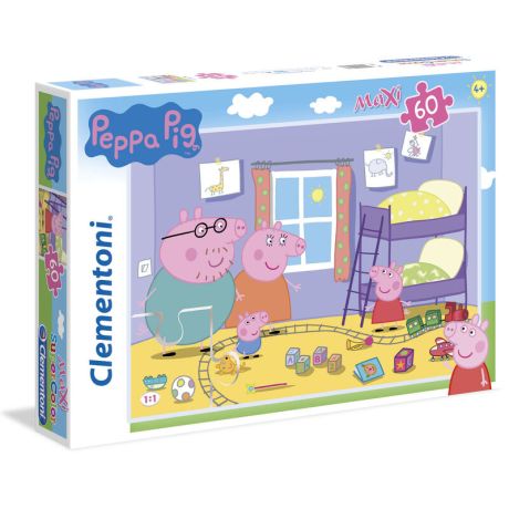 CLEMENTONI Peppa Pig Maxi puzzle 60pcs