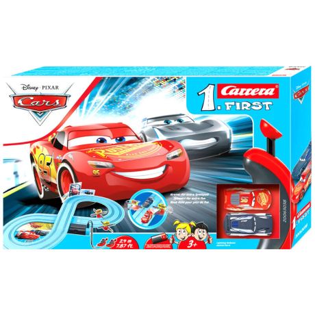 CARRERA Disney Pixar Cars Rayo & Storm Racing circuit