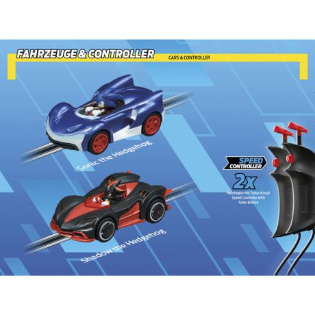 CARRERA Carrera GO!!! Sonic the Hedgehog Sonic + Shadow Racing circuit