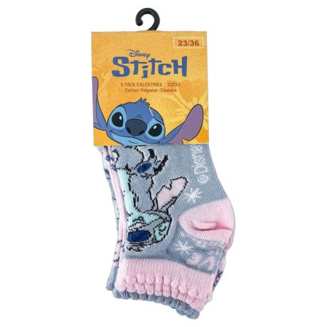 CERDÁ Disney Stitch Set 3 pairs of socks