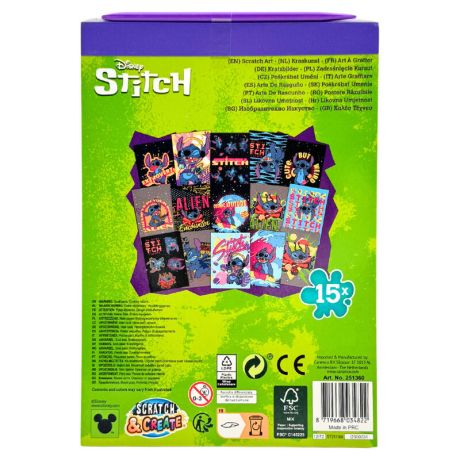 CANENCO Disney Stitch scratching set