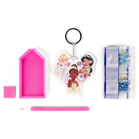 CANENCO Disney Princess Diamond keychain