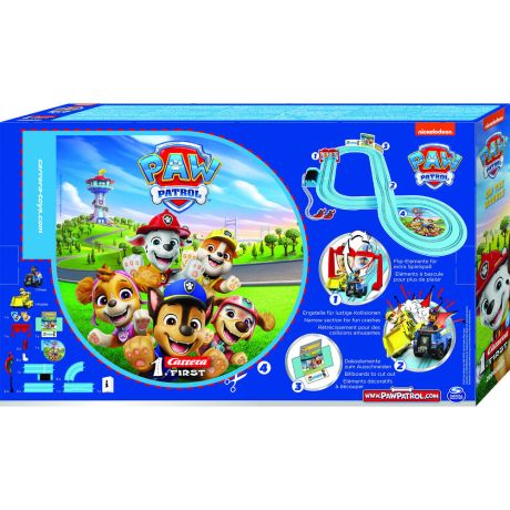 CARRERA Paw Patrol On the Double Racing circuit