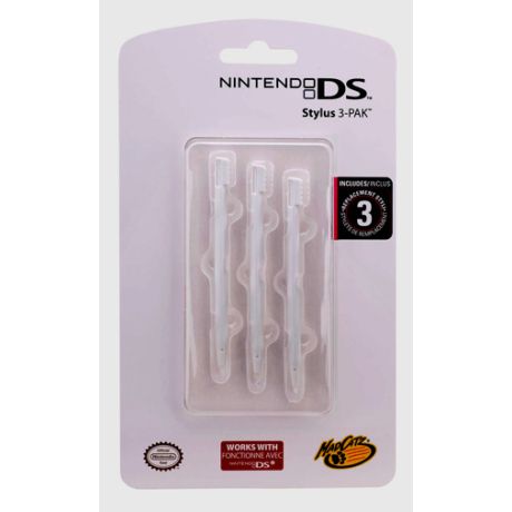 MAD CATZ DSi DSLite Stylus 3 Pak white