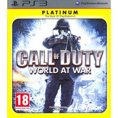 Call Of Duty World At War Platinum