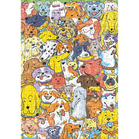 Puzzle 500pz Cagnolini Birichini