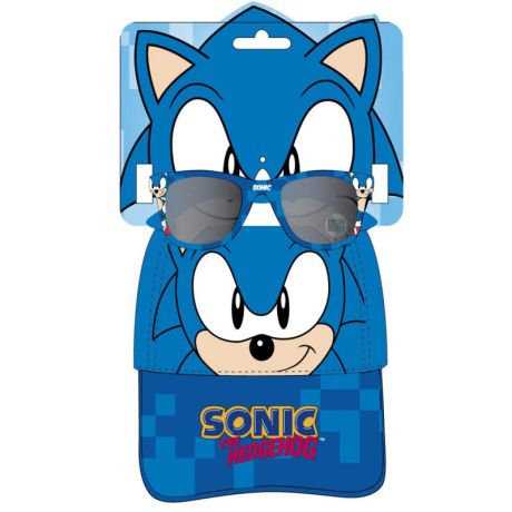 CERDÁ Sonic The Hedgehog set cap + sunglasses