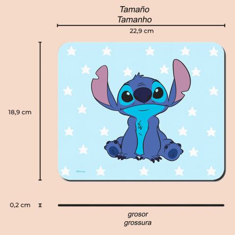 ERT GROUP Disney Stitch mouse pad