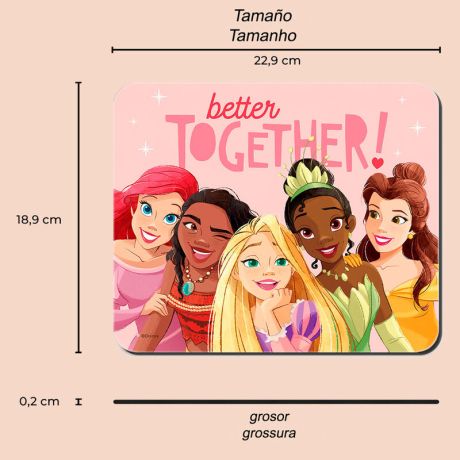 ERT GROUP Disney Princess mouse pad