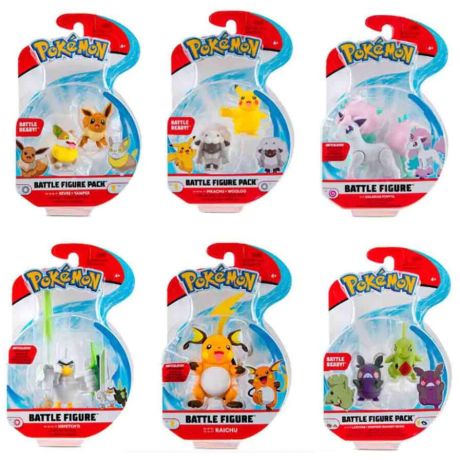 JAZWARES Pokemon Battle assorted figure 5cm
