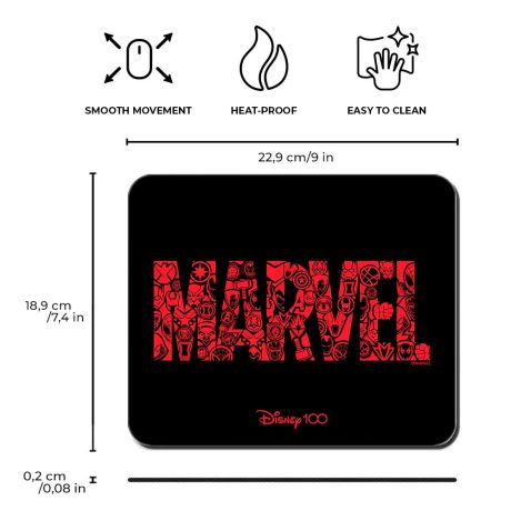 ERT GROUP Marvel 100th Anniversario Disney mouse pad