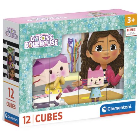 CLEMENTONI Gabbys Dollhouse puzzle 12pcs