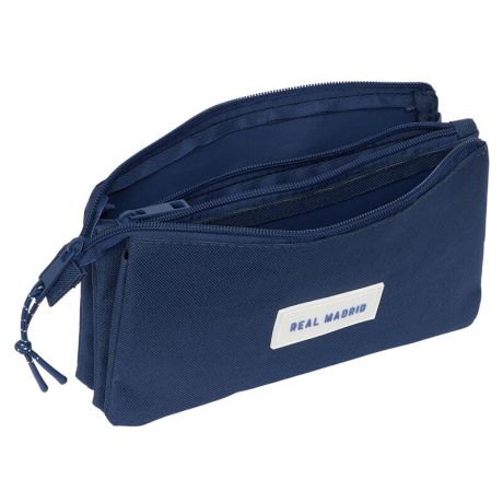 SAFTA Real Madrid navy blue triple pencil case