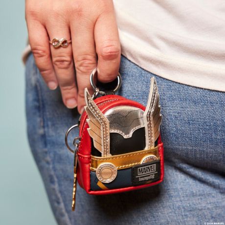 LOUNGEFLY Loungefly Marvel Avengers mini backpack keychain mystery box