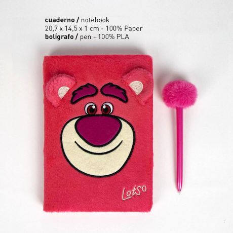 CERDÁ Disney Toy Story Lotso stationary set