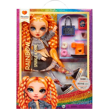 MGA Rainbow High Sparkle & Shine Clementine doll