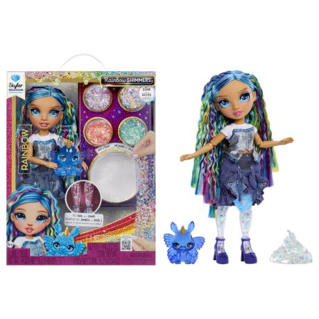 MGA Rainbow High Rainbow Shimmers Feature Fantasy Skyler doll