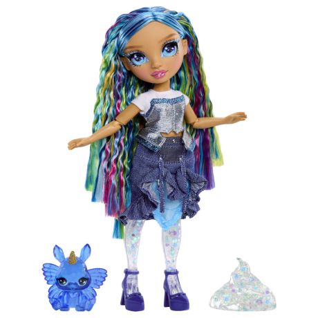 MGA Rainbow High Rainbow Shimmers Feature Fantasy Skyler doll