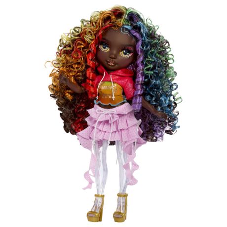MGA Rainbow High Rainbow Shimmers Feature Fantasy Iris doll