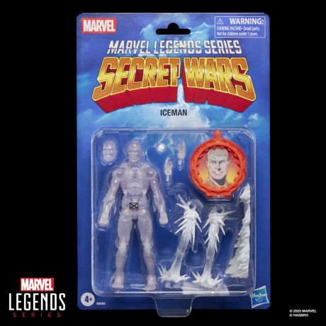 HASBRO Marvel Legends Series Secret Wars Iceman figure 15cm