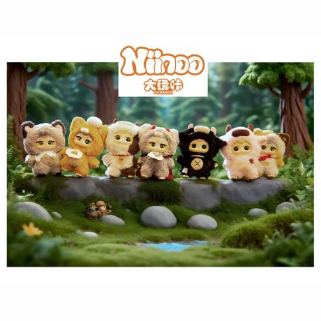 NIINOO Niinoo assorted Blind Box Surprise doll keychain 17cm