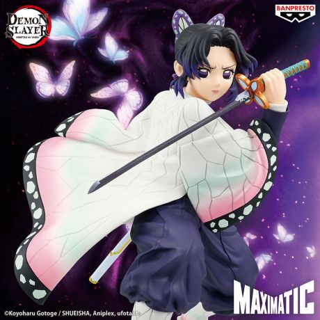 BANPRESTO Demon Slayer Kimetsu no Yaiba Shinobu Kocho Maximatic figure 18cm