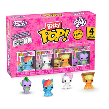 FUNKO Blister 4 figures Bitty POP My Little Pony Rainbow Dash