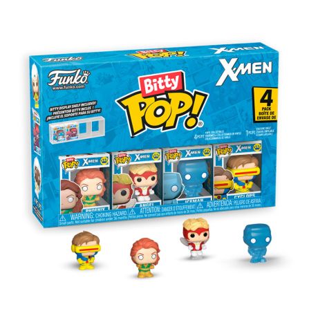 FUNKO Assorted Blister 4 figures Bitty POP Marvel X-Men