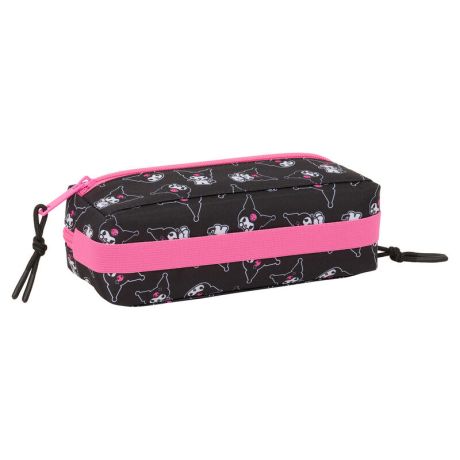 SAFTA Hello Kitty Kuromi triple pencil case