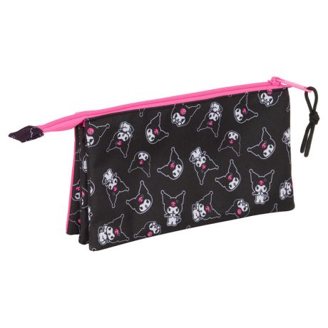 SAFTA Hello Kitty Kuromi triple pencil case